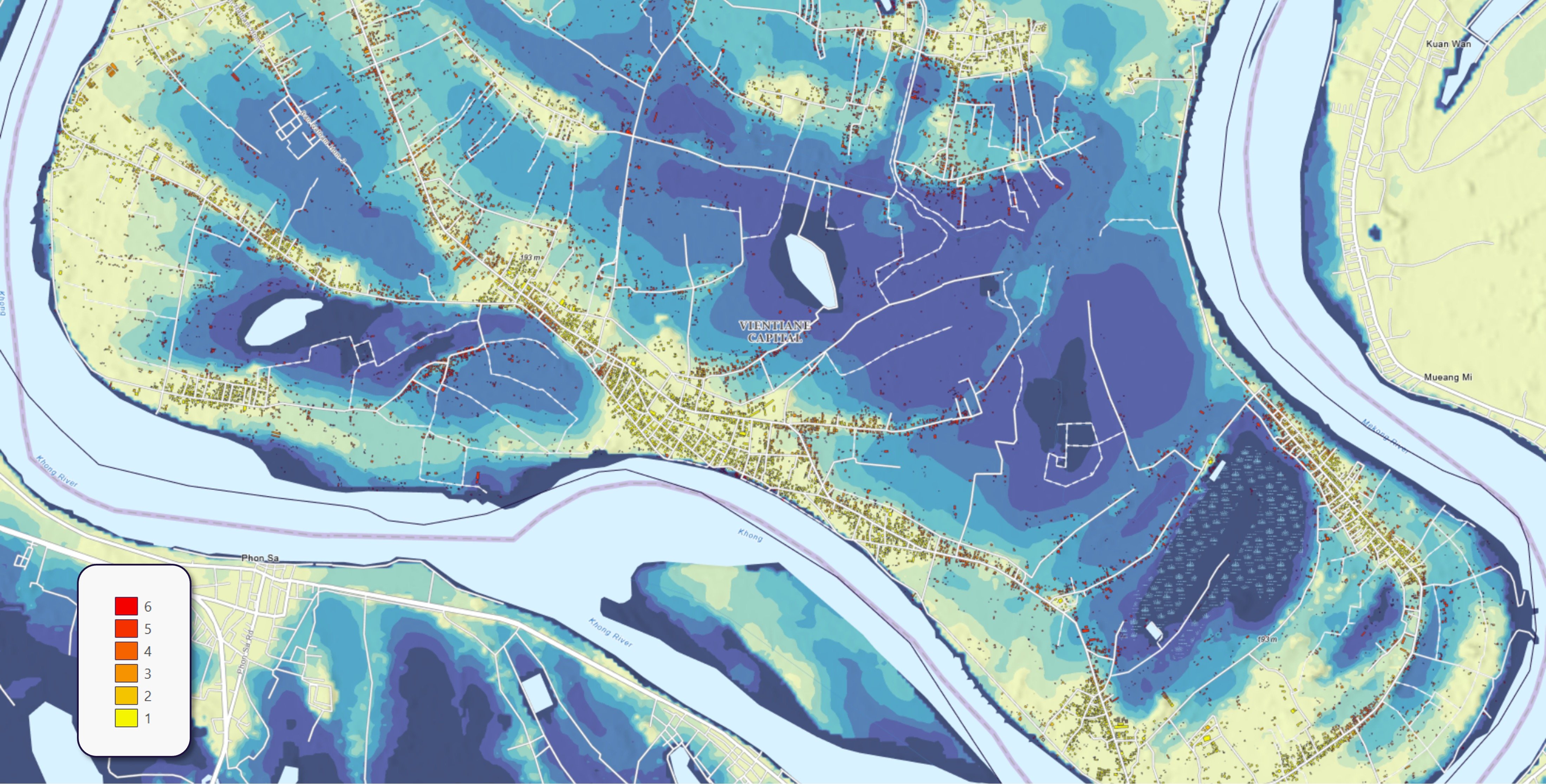 Building exposure map
